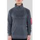 Alpha Industries Turtle-Neck Polar Fleece Chandail, gris, taille L