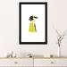 East Urban Home African American School Girl by Lou Lou Art Studio - Print Paper in Black/Brown/Green | 24 H x 16 W x 1 D in | Wayfair