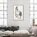 Oliver Gal Horse by Leo Gestel - Painting on Canvas in Black | 45 H x 30 W x 1.5 D in | Wayfair 41247_30x45_CANV_PSGLD