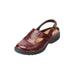 Extra Wide Width Women's The Mariam Sling by Comfortview in Dark Berry (Size 12 WW)