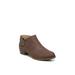 Women's Alexi Bootie by LifeStride in Dark Tan (Size 8 1/2 M)