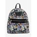 Plus Size Women's Loungefly x Disney Villains Mini Backpack Handbag All-Over Print Cruella De Vil by Disney in Multi