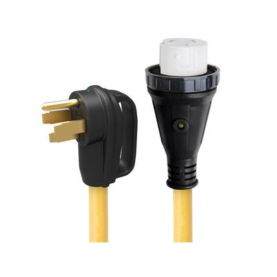 ParkPower Detachable Power Cord With Handle And Indicator Light 50A 25' 25ft 50ARVD25