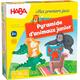 HABA - MES Premiers Spiele – Tierpyramide Junior – Gesellschaftsspiel – Geschicklichkeitsspiel und Stapeln – 2 Jahre und älter – 306070