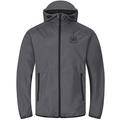 Newcastle United FC Gift Mens Shower Jacket Windbreaker Peaked Hood Grey Small