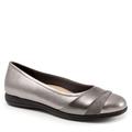 Trotters Danni Casual Slip-On - Womens 5 Pewter Slip On Medium