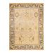 Overton Hand Knotted Wool Vintage Inspired Traditional Mogul Ivory Area Rug - 9' 2" x 12' 8"