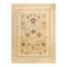 Overton Hand Knotted Wool Vintage Inspired Modern Contemporary Eclectic Ivory Area Rug - 9' 1" x 12' 0"
