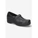 Extra Wide Width Women's Lead Flats by Easy Street in Black (Size 11 WW)