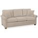 Braxton Culler Park Lane 55" Rolled Arm Sofa Bed w/ Reversible Cushions in Brown | 36 H x 81 W x 37 D in | Wayfair 759-015/INN/0884-91/HAVANA