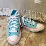 Converse Shoes | Converse All Stars Shoes Size 2.5 | Color: Blue/Orange | Size: 2.5bb