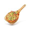 Luxano Bamboo 12 in Pizza Peel Bamboo | 1 H x 12 W x 23 D in | Wayfair LUX-BPP-2