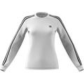 adidas Women's 3STR Longsleeve t-Shirt (Long Sleeve), White/Black, 46