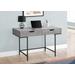 "Computer Desk / Home Office / Laptop / Storage Drawers / 48""L / Work / Metal / Laminate / Grey / Black / Contemporary / Modern - Monarch Specialties I 7553"