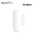 AVATTO – capteur de porte Tuya Zigbee détecteur intelligent d'ouverture/fermeture de porte capteur