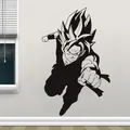 Autocollant Mural en Vinyle de Dessin Animé Japonais Manga Décoration de Maison pour Chambre