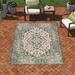 Brown/Green 48 x 0.2 in Area Rug - Andover Mills™ Flynt Oriental Beige/Dark Green Indoor/Outdoor Area Rug | 48 W x 0.2 D in | Wayfair