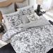 Laura Ashley Amberley Floral Bonus Comforter Set includes Shams & Decorative Pillows Polyester/Polyfill/Cotton | Wayfair USHS8K1191279