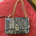 Victoria's Secret Bags | Crossbody Snake Skin Inspired Bag | Color: Brown/Tan | Size: Os