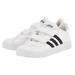 Adidas Shoes | Adidas Kids Sneaker Vl Court 2.0 Shoes ( | Color: White | Size: 9b