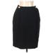 Anne Klein Casual Skirt: Black Solid Bottoms - Women's Size 8