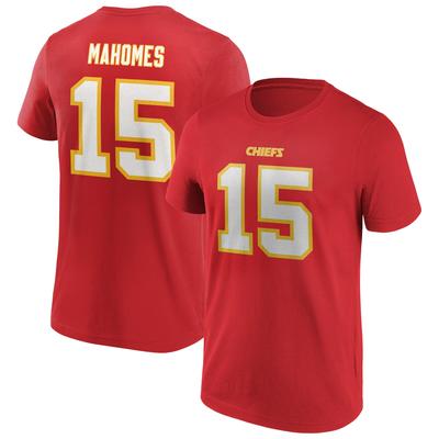 Kansas City Chiefs Home Name & Number T-Shirt - Patrick Mahomes - Herren Image