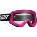 Thor Combat Racer Jugend Motocross Brille, pink