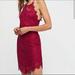 Free People Dresses | Free People Lace Cocktail Dress | Color: Pink/Purple | Size: L