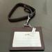 Coach Accessories | Coach Brown Lanyard Id Badge | Color: Brown | Size: Os