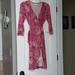 Lularoe Dresses | Bnwt Lularoe Michelle Wrap Dress Xxs | Color: Pink | Size: Xxs