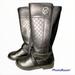 Michael Kors Shoes | Michael Kors Girls Black Leather Boots | Color: Black | Size: 1bb