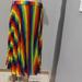 Michael Kors Skirts | Authentic Michael Kors Maxi Rainbow Skirt | Color: Red/Yellow | Size: 00