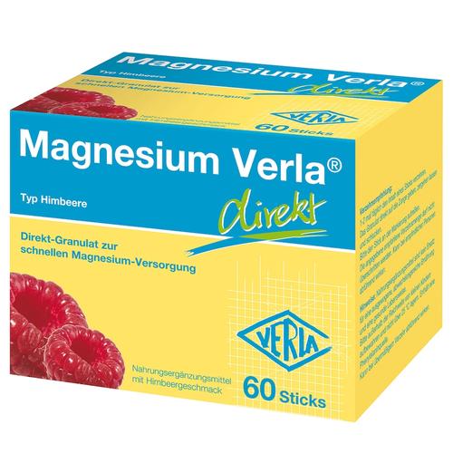 Verla – MAGNESIUM VERLA direkt Granulat Himbeere Mineralstoffe