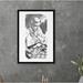 TK Home Architect - Picture Frame Print Paper in Black/White | 40 H x 27 W x 1.5 D in | Wayfair CM192-40x27-B