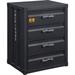 17 Stories Metal 4 - Drawer Accent Chest Metal in Black | 32 H x 26 W x 20 D in | Wayfair 6085C711853D40C1B13930FCAEA9E24F