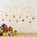 The Holiday Aisle® Ornaments Wall Decal in Yellow | 47.25 H x 23.63 W in | Wayfair 8299BA8CD26A42B8AACAC9002CE54482
