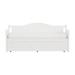 Birch Lane™ Boden Twin Daybed w/ Trundle Wood in White | 40.5 H x 42.5 W x 84.5 D in | Wayfair 6E06F2BEEA4440EFA9484B311E9B6F69