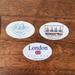 Brandy Melville Accessories | 3 Brandy Melville Oval Stickers | Color: White | Size: Os