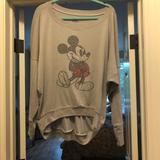 Disney Tops | Disney Mickey Mouse Shirt Nwot | Color: Black/Gray | Size: Xl