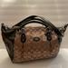 Coach Bags | Khaki/ Mahogany Col Sig Satchel | Color: Brown | Size: Os