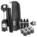 Coravin Timeless Six+ Wine Preservation System | Wine Pourer & Vacuum Stopper, Protects Wine from Oxidation for 2+ Years | Incl. Aerator & Carry Case - Piano Black