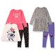 Amazon Essentials Disney | Marvel | Star Wars | Frozen | Princess Mädchen Outfit-Sets zum Kombinieren, 5er-Pack, Love/Minnie/Einhorn, 3 Jahre