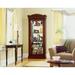 Howard Miller Embassy Wood Curio Cabinet with Cherry Finish