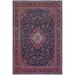 Vintage Antique Persian Kashan Pearce Wool Rug - 9'8'' x 12'10''