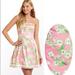 Lilly Pulitzer Dresses | Lilly Pulitzer Jordan Dress Pretty Pink Tootie | Color: Green/Pink | Size: 4