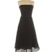 J. Crew Dresses | J. Crew Strapless Tea Length Midi Dress 2 | Color: Black | Size: 2