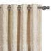 Eastern Accents Theodore Emboidery Viscose Geometric Room Darkening Grommet Single Curtain Panel Rayon in White | 96 H in | Wayfair 7V8-CUB-194-GRD