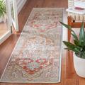 Brown/White 0.2 in Indoor Area Rug - World Menagerie Haracha Oriental Machine Made Power Loom Polypropylene Area Rug | 0.2 D in | Wayfair