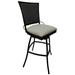 Red Barrel Studio® 34" Armless Patio Bar Stool, Rattan in Brown | 52 H x 21 W x 20 D in | Wayfair F253D3F6213948AEB5CB24D423081BA8