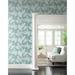 York Wallcoverings King Palm Silhouette 33' L x 20.5" W Wallpaper Roll in Gray/White | 20.5 W in | Wayfair CV4408